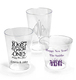 Personalized Clear Plastic Cups for All Occasions Image 6 of 10